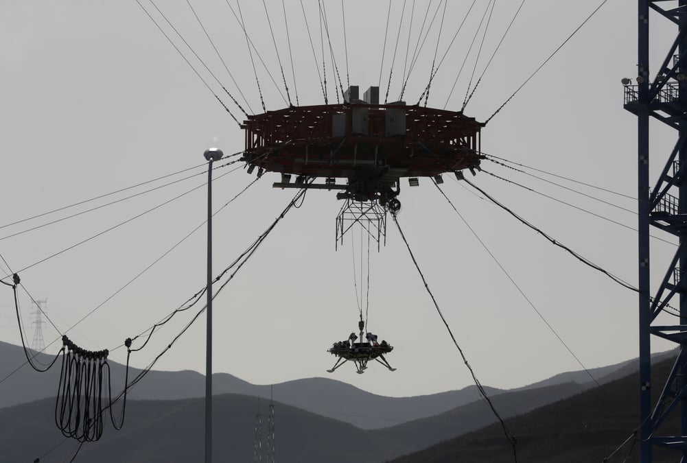 Test reussi pour la chine avant une mission sur mars en 2020