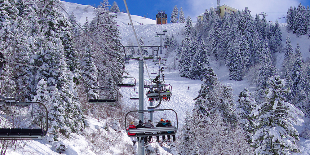Stations de ski, moyenne montagne