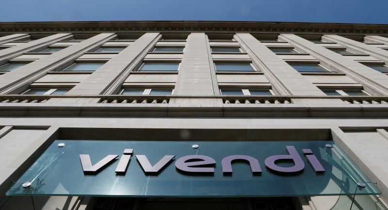 Vivendi en forte hausse a la mi-seance de la bourse de paris