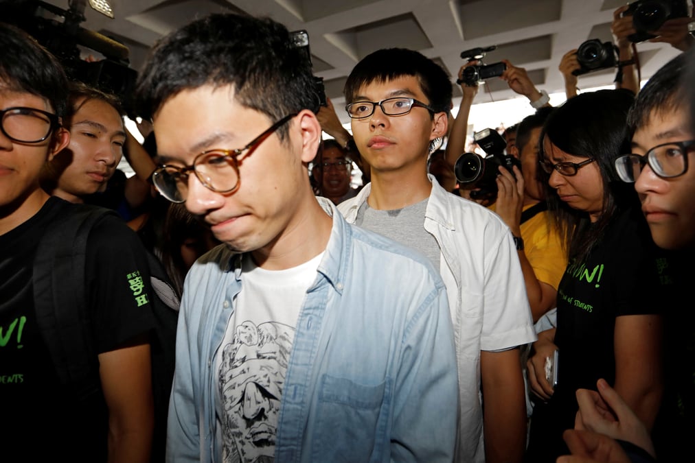 Peines de prison a hong kong pour des militants pro-democratie