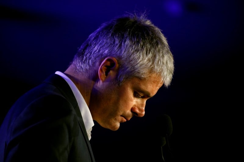 Wauquiez pour le retablissement de l'etat d'urgence