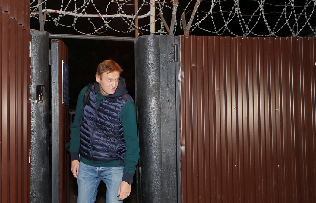L'opposant russe navalny libere de prison