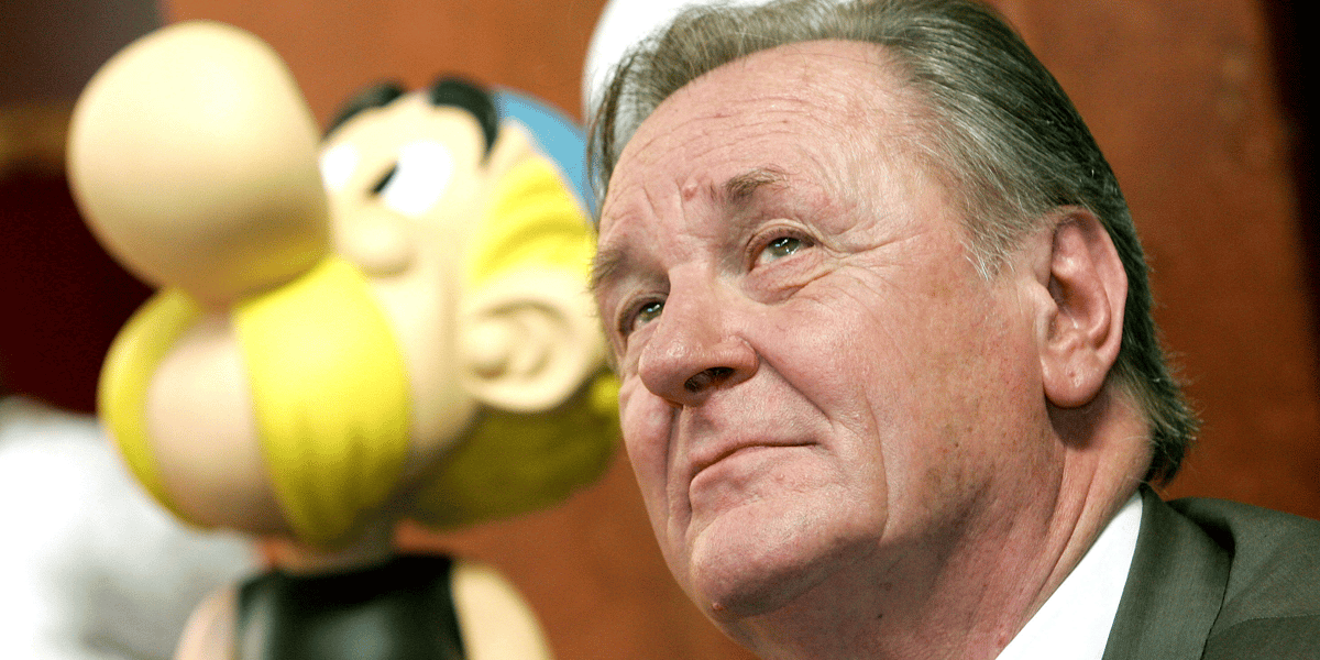 Albert Uderzo, le dessinateur d'Astérix