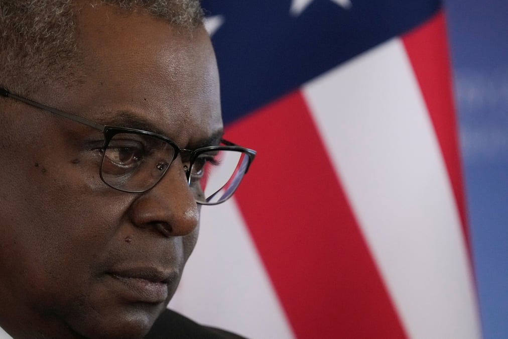 Le secretaire americain a la defense, lloyd austin