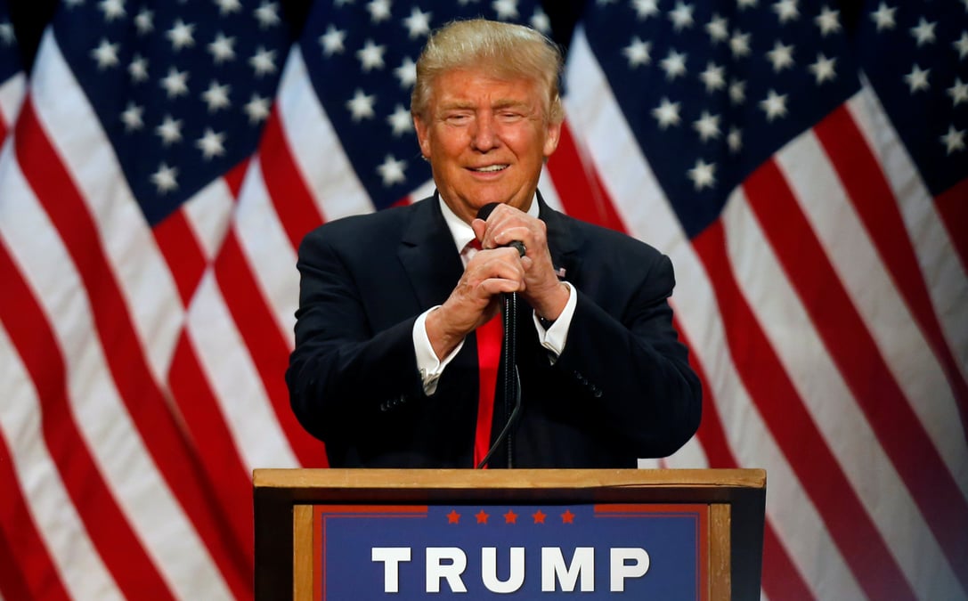 Offensive de charme de donald trump aupres des tenors republicains