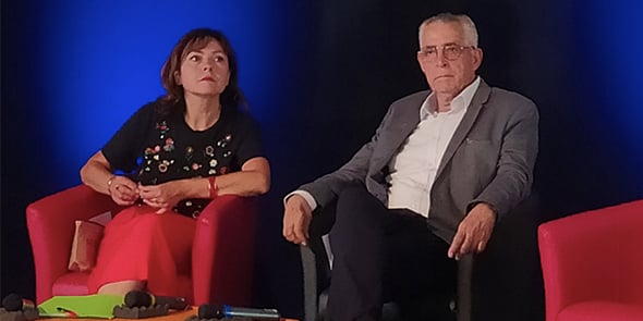 La présidente de la Région Occitanie Carole Delga apporte son soutien à Jean-Marc Pujol dans la bataille pour conserver la mairie de Perpignan face à Louis Aliot.