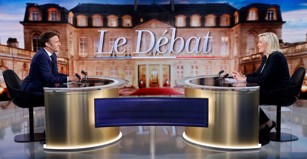 Le pen veut "rendre leur argent" aux francais, macron juge ses mesures inefficaces