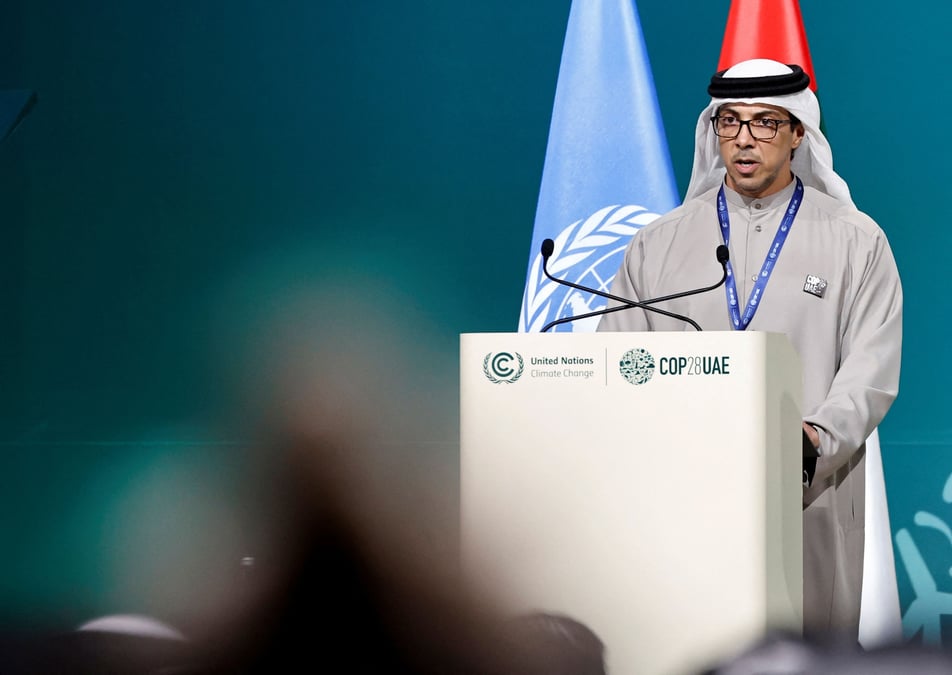 A la tribune des chefs d'Etat lors de la COP28 ce vendredi, le président des Emirats arabes unis a annoncé la création d'un fonds géant de 30 milliards de dollars dédié aux « solutions pour le climat ».