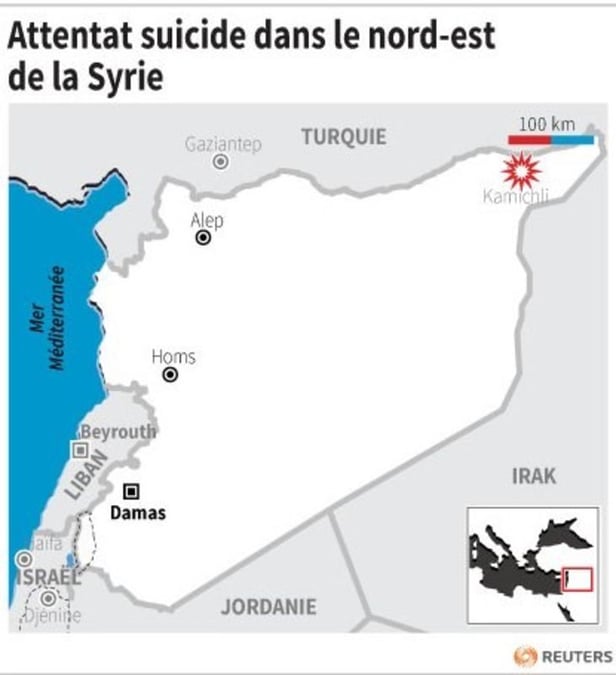 Attentat suicide dans le nord-est de la syrie