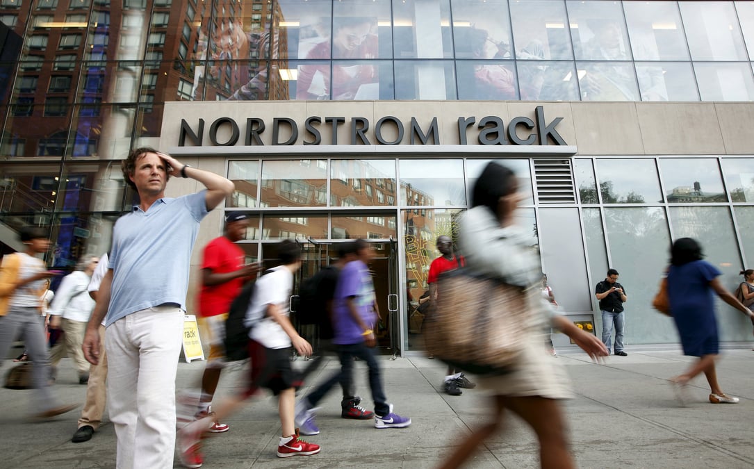 Recul des ventes trimestrielles de nordstrom