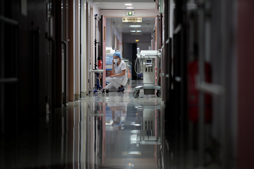 Coronavirus: record de patients hospitalises en france