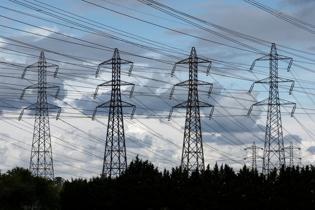 Pylones de transmission d'electricite en france