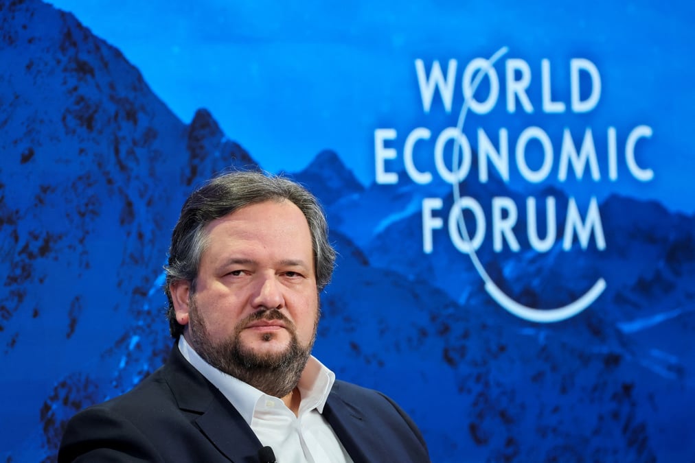Photo de slawomir krupa, directeur general de societe generale