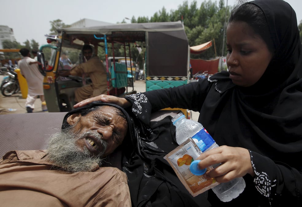 La canicule a fait plus de 1.000 morts au pakistan