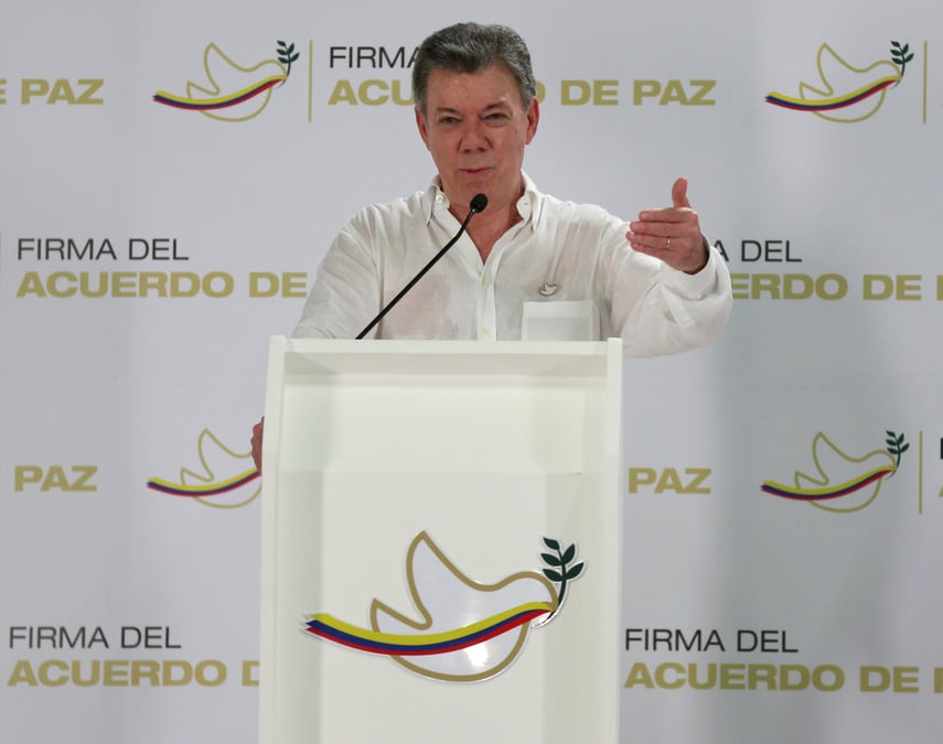 La paix entre la colombie et les farc doit etre signe lundi