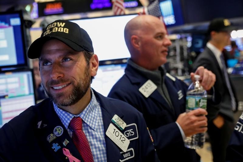 Le dow jones prend 0,13%, le nasdaq 2,18%