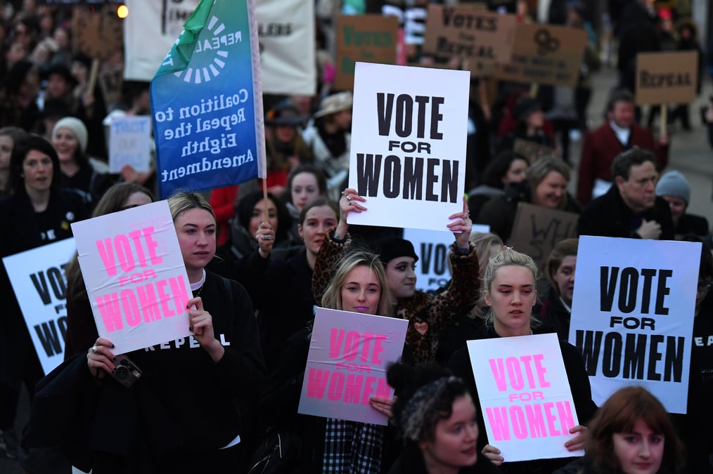 Un referendum sur l'avortement annonce en irlande pour le 25 mai