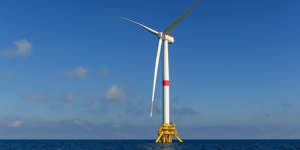 Provence Grand Large est le seul des quatre parcs éoliens en mer actuellement en service en France à être flottant (photo d'illustration).