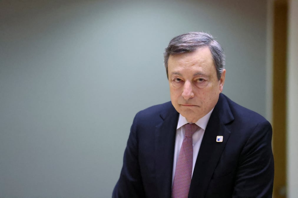 Draghi ne s'attend pas a un arret des livraisons de gaz russe