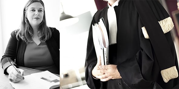 Elodie Manonviller, fondatrice de l'espace de coworking pour les avocats.