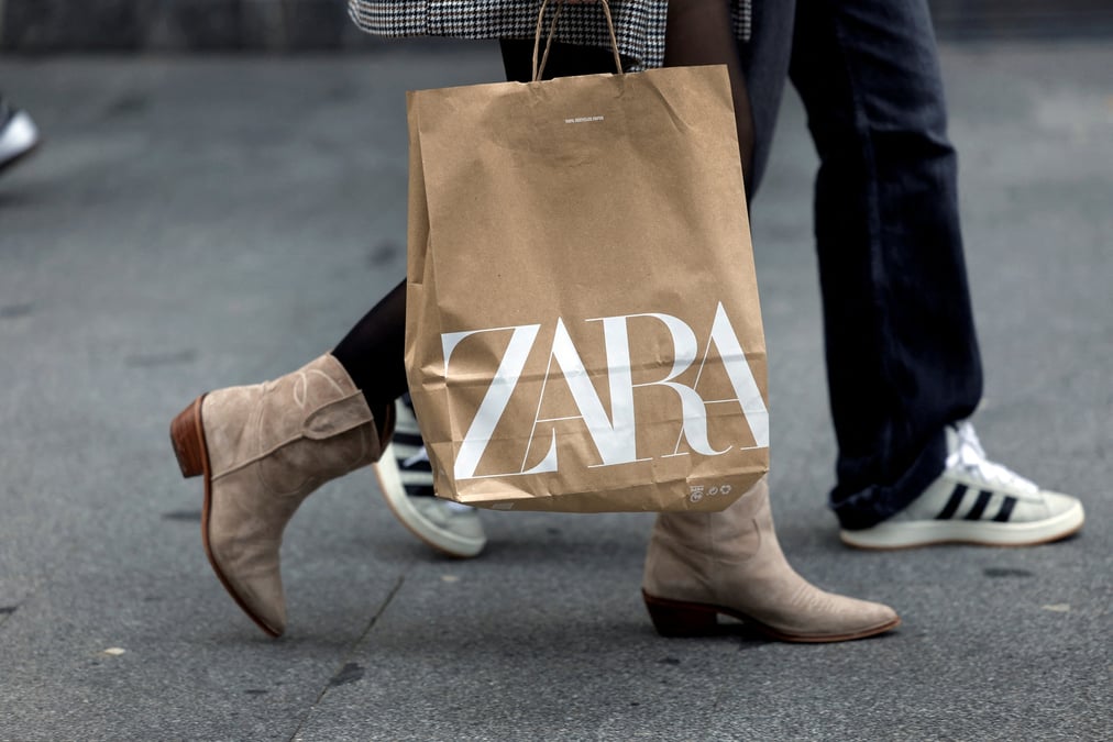 Inditex, propriétaire de la marque Zara, a réalisé un bénéfice record au troisième trimestre.