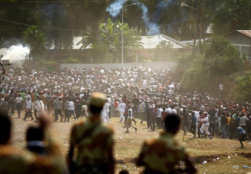 Une bousculade fait des dizaines de mort en ethiopie