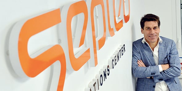 Hugues Galambrun, P-dg de Septeo