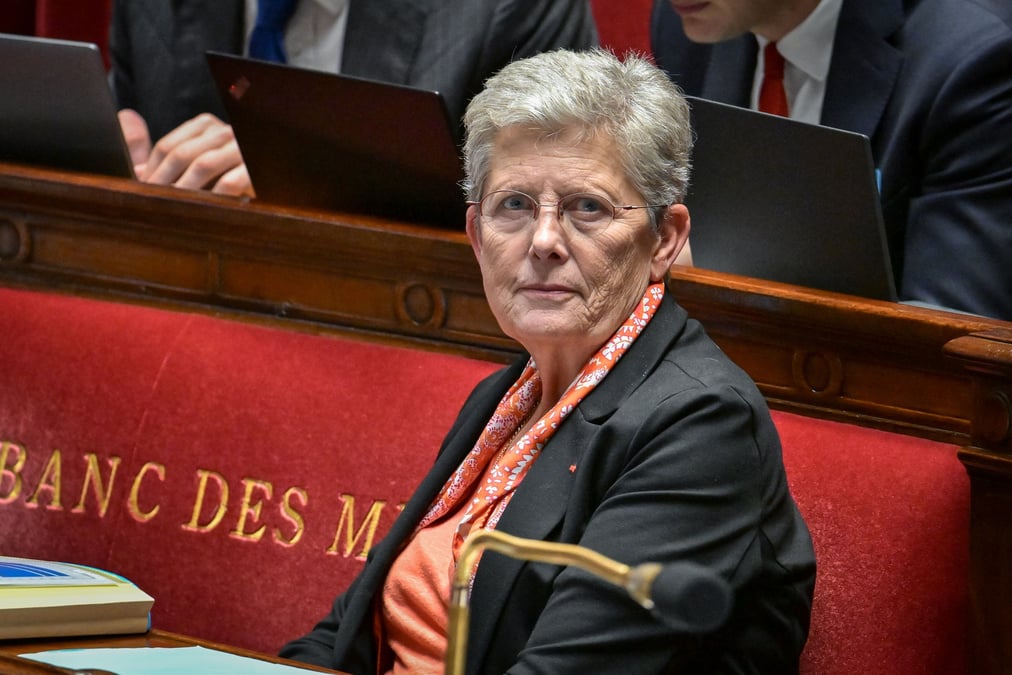 La ministre de la Santé Geneviève Darrieussecq.