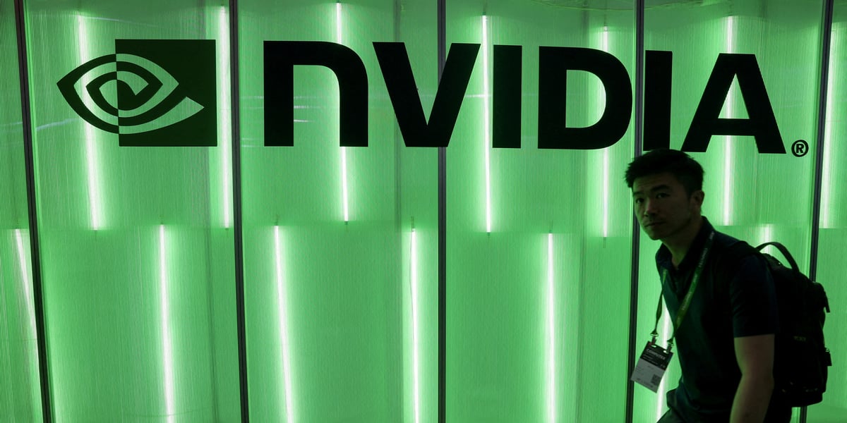 Le vert de Nvidia, incontournable dans la tech.