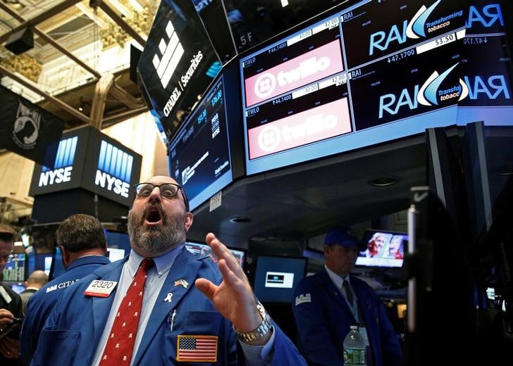 La bourse de new york finit en baisse