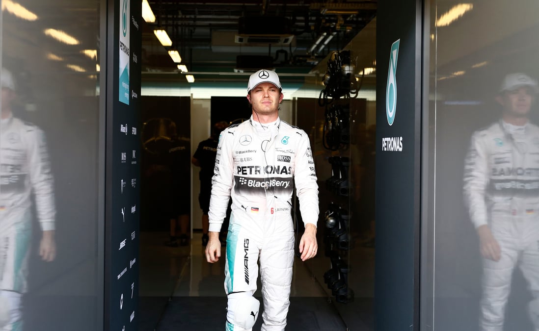 Derniere pole de l'annee pour rosberg