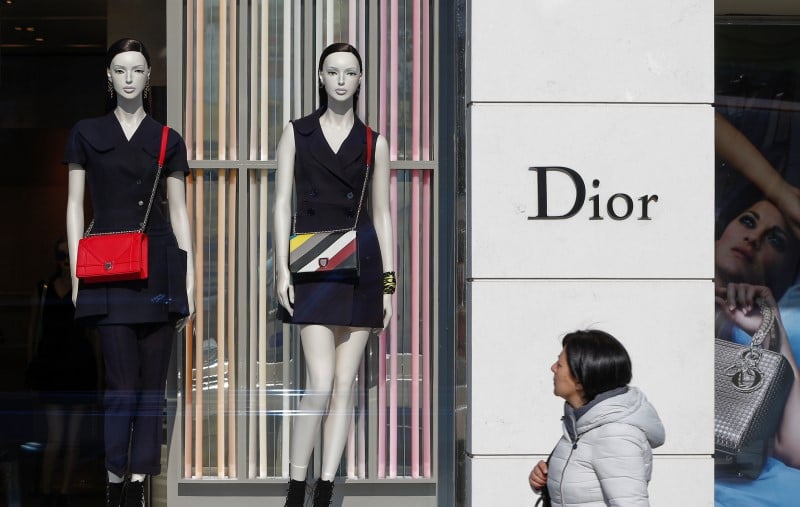 Les ventes de dior calent au 1er trimestre