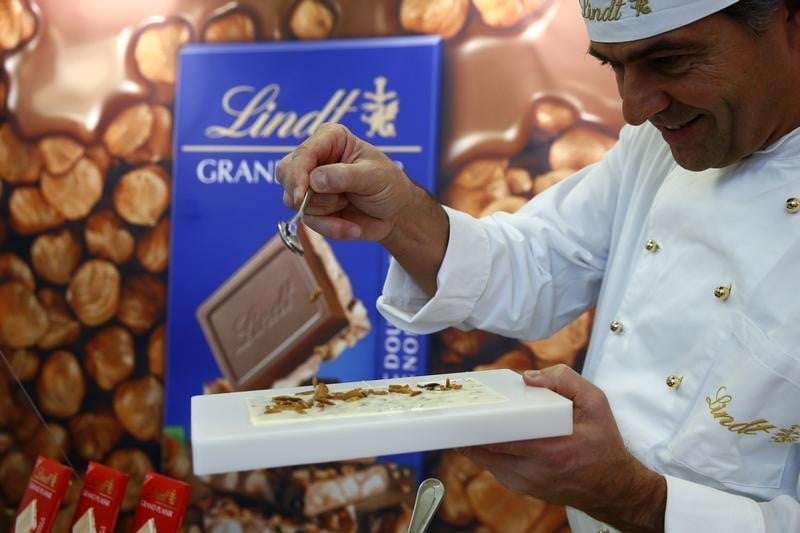 Le chiffre d'affaires semestriel de lindt en hausse de 6,6%