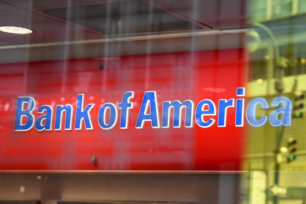Logo de bank of america a new york