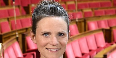 Sandrine Le Feur a été élue, pour la première fois, en juin 2017 sous l'étiquette En Marche.