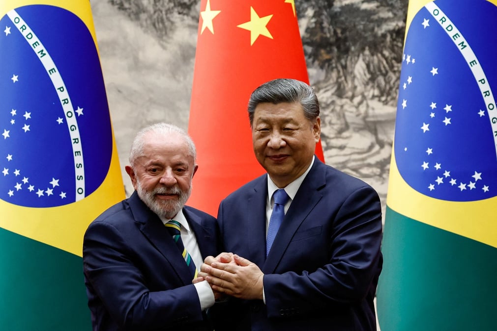 La Chine est le premier partenaire commercial du Brésil.