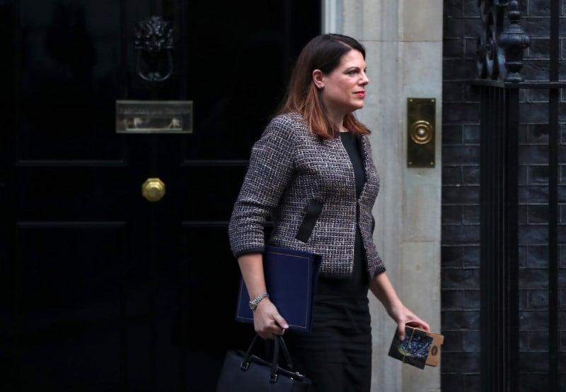 Une substance suspecte au bureau d'une ministre britannique