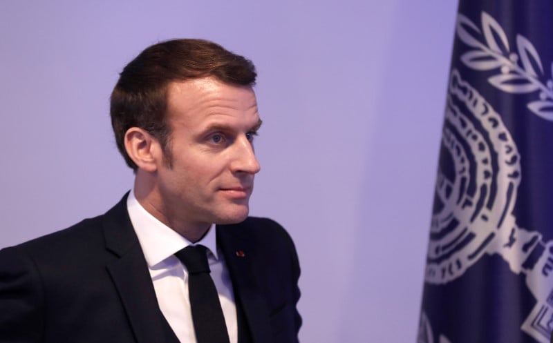 "nobody has to provoke nobody", dit macron a jerusalem
