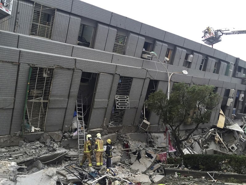 Puissant seisme a taiwan
