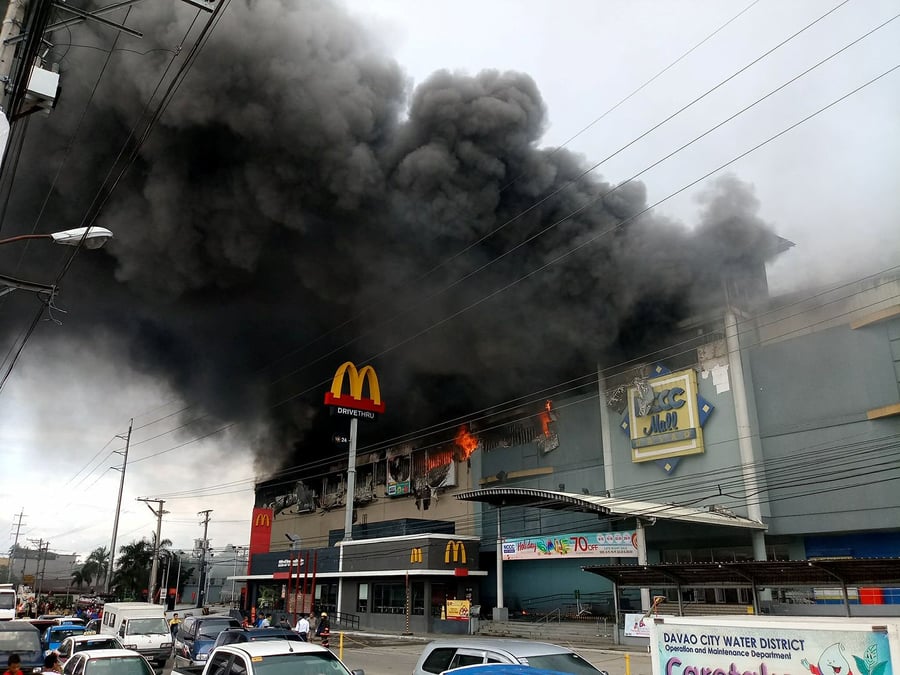 Philippines: un incendie dans un centre commercial fait 37 morts
