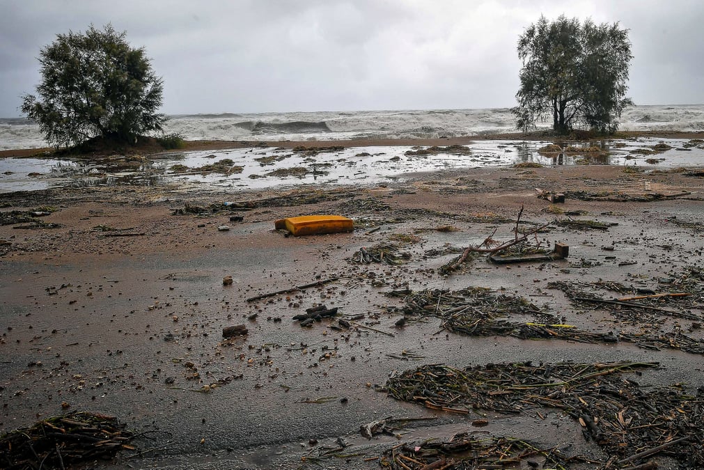Un cyclone mediterraneen balaie la grece