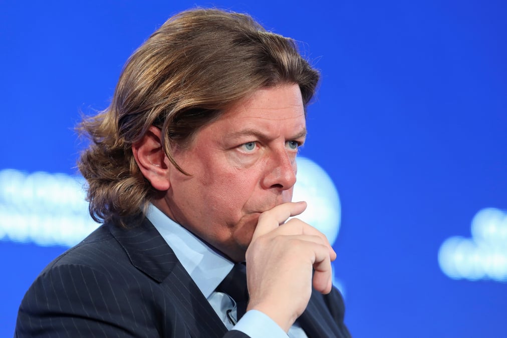 Mathieu chabran, co-fondateur de tikehau capital, lors de la conference mondiale de l'institut milken 2022