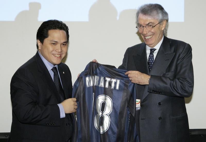 Football: Thohir remplace Moratti à la tête de l'Inter Milan