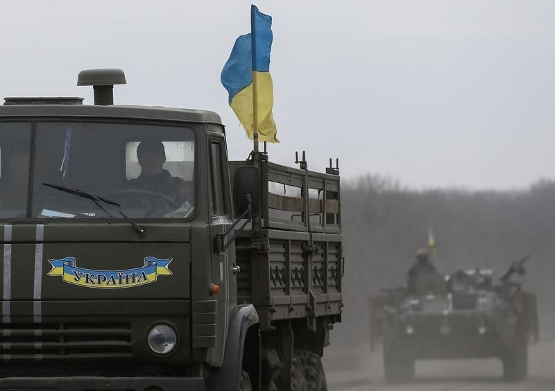 L'armee ukrainienne en etat d'alerte