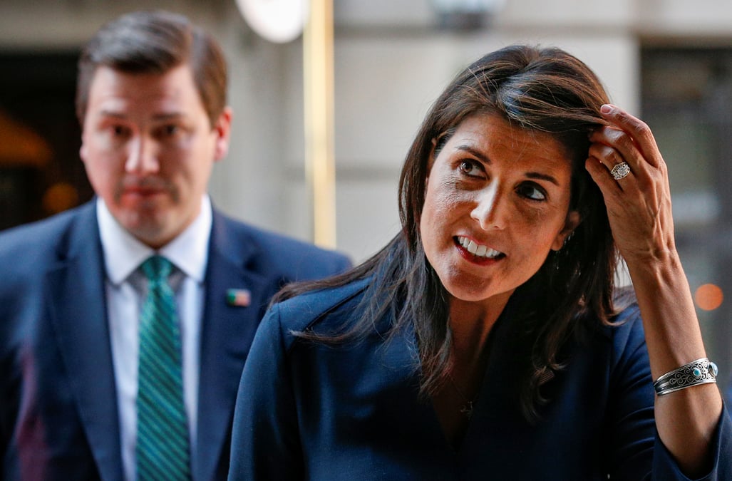 Douma: les usa reagiront avec ou sans l'aval l'onu, dit nikki haley
