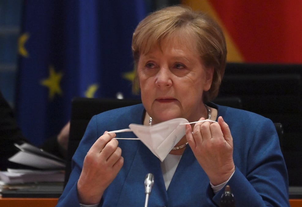 Coronavirus: merkel entrevoit un confinement jusque debut avril