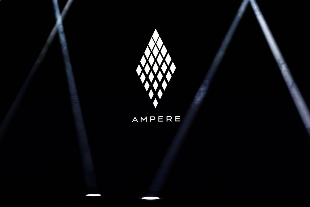 Un logo d'ampere