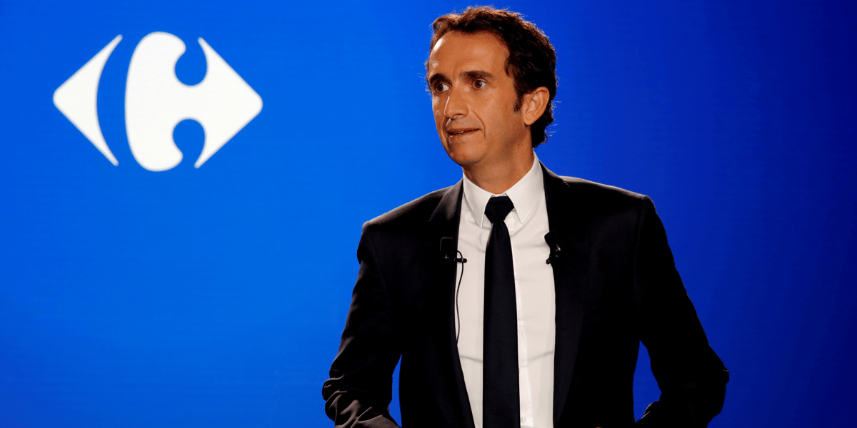 Emmanuel Bompard a été accueilli par des sifflets lors de l'assemblée générale de Carrefour.
