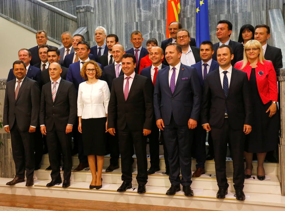 Vote de confiance au nouveau gouvernement social-democrate macedonien