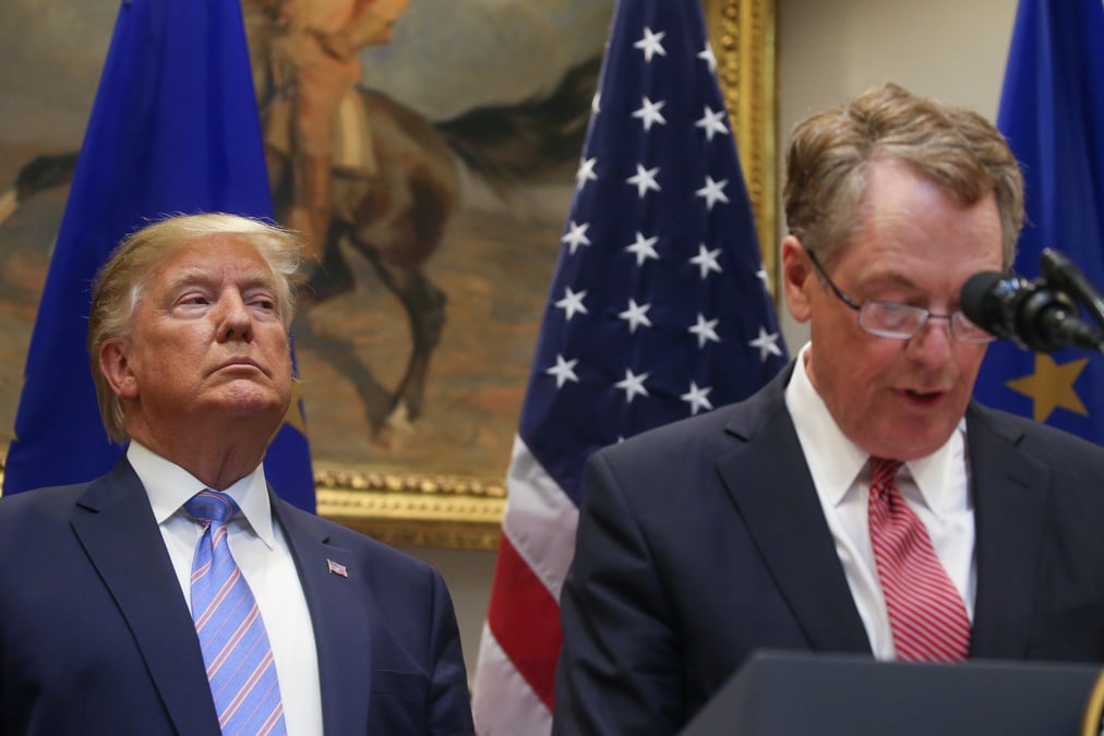 Droits de douane: trump a demande que pekin soit prevenu dans la nuit